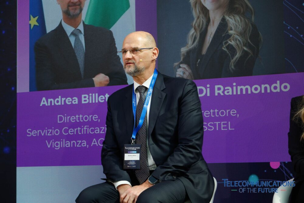 Andrea Billet, Direttore, Servizio Certificazione e Vigilanza, ACN
